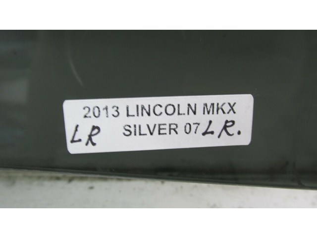 2011-2015 LINCOLN MKX OEM LEFT REAR DOOR WINDOW GLASS          