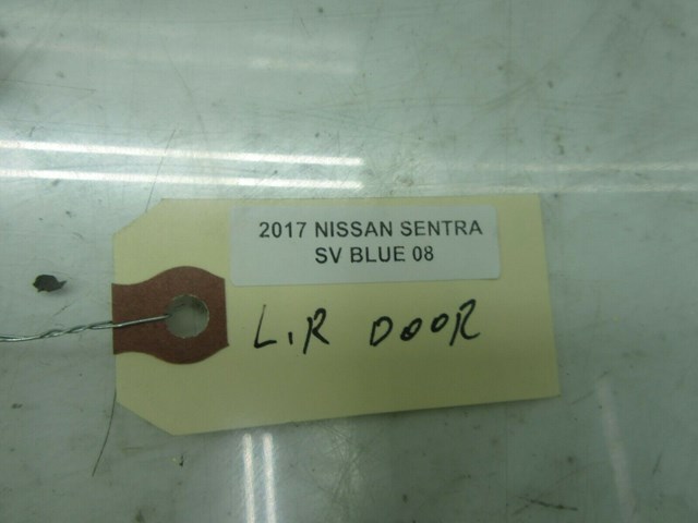 2013-2018 NISSAN SENTRA SV OEM LEFT REAR DOOR WINDOW GLASS