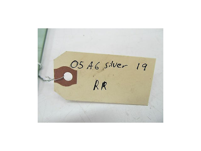 2005-2007 AUDI A6 QUATTRO C6 OEM RIGHT REAR BACK DOOR AUTO TINTED GLASS