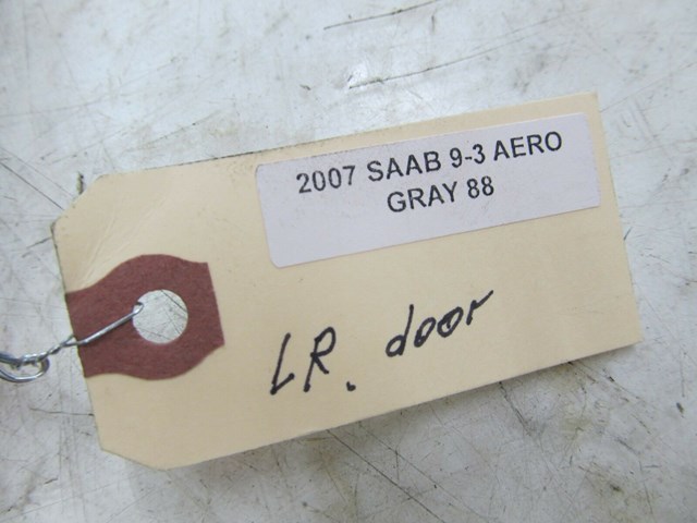 2004-2011 SAAB 9-3 AERO OEM LEFT REAR DRIVER SIDE WINDOW GLASS 