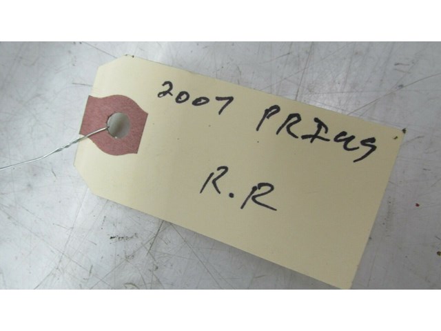 2004-2009 TOYOTA PRIUS OEM RIGHT REAR PASSENGER DOOR WINDOW GLASS  