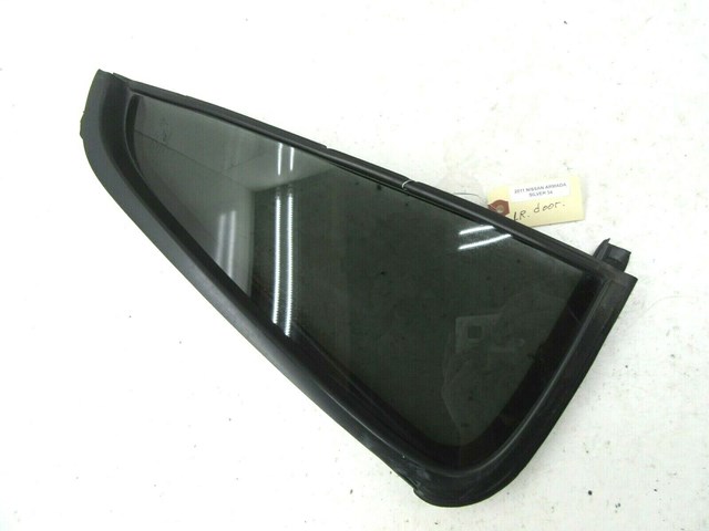 2008-2012 NISSAN ARMADA OEM LEFT REAR DOOR PRIVACY FIXED GLASS WINDOW 