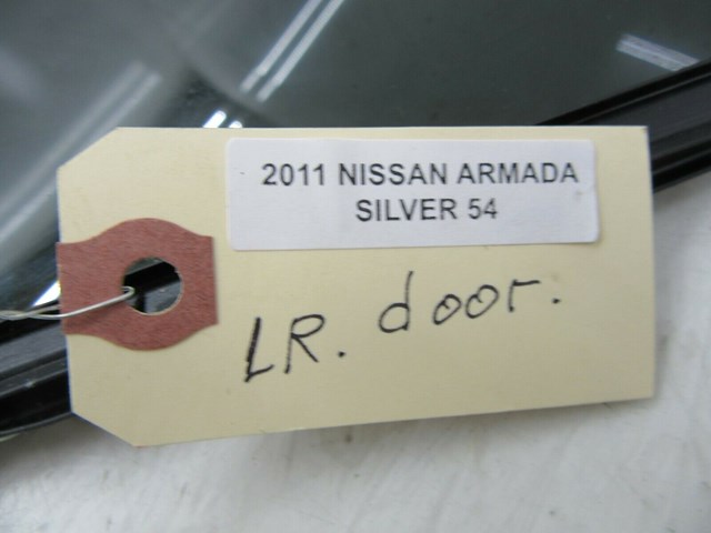 2008-2012 NISSAN ARMADA OEM LEFT REAR DOOR PRIVACY FIXED GLASS WINDOW 
