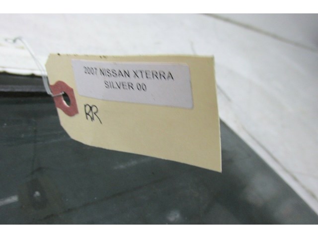 2007-2015 NISSAN XTERRA OEM RIGHT REAR PASSENGER SIDE DOOR WINDOW AUTO GLASS