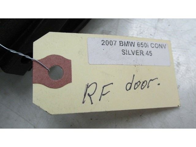 2006-2010 BMW 650i E64 E63 OEM RIGHT PASSENGER DOOR LOCK LATCH ACTUATOR 