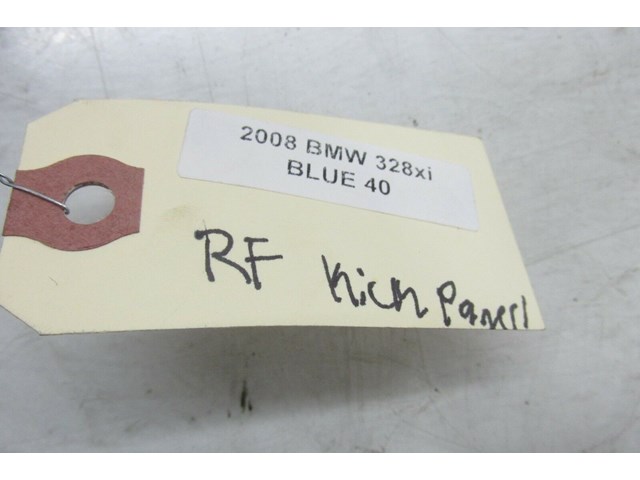 2007-2010 BMW 328xi E90 OEM RIGHT FRONT LOWER KICK PANEL 5143 70666990-09