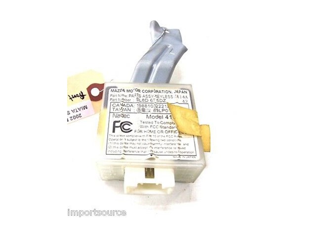  1999-2005 MAZDA MIATA MX5 OEM KEYLESS CONTROL MODULE  