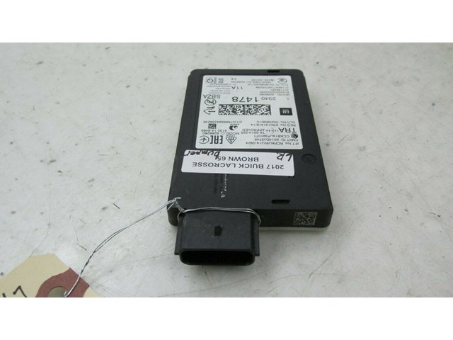 2017-2019 BUICK LACROSSE OEM LEFT REAR BUMPER BLIND SPOT MODULE SENSOR        