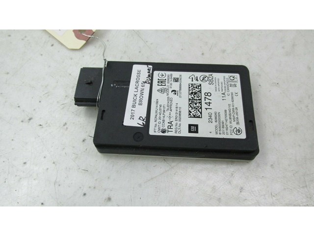 2017-2019 BUICK LACROSSE OEM LEFT REAR BUMPER BLIND SPOT MODULE SENSOR        