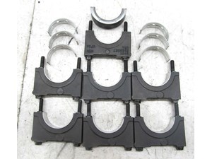 2003-2004 DODGE RAM 5.9L DIESEL 3500 2500 OEM CRANKSHAFT BEARING CAPS W/ CLAMPS 