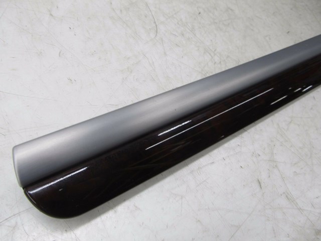 2004-2008 AUDI A8L W12 OEM RIGHT REAR PASSENGER DOOR PANEL WOODGRAIN TRIM COVER