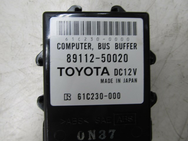 2001-2006 LEXUS LS430 OEM RIGHT REAR COMPUTER BUS BUFFER 89112-50020