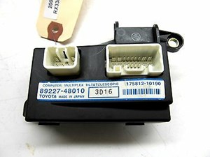 2004-2006 LEXUS RX330 XU30 OEM MULTIPLEX TILT & TELESCOPIC COMPUTER 89227-48010