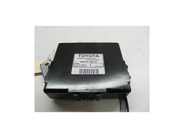 2004-2006 LEXUS RX330 XU30 OEM MULTIPLEX NETWORK DOOR COMPUTER 89222-48010