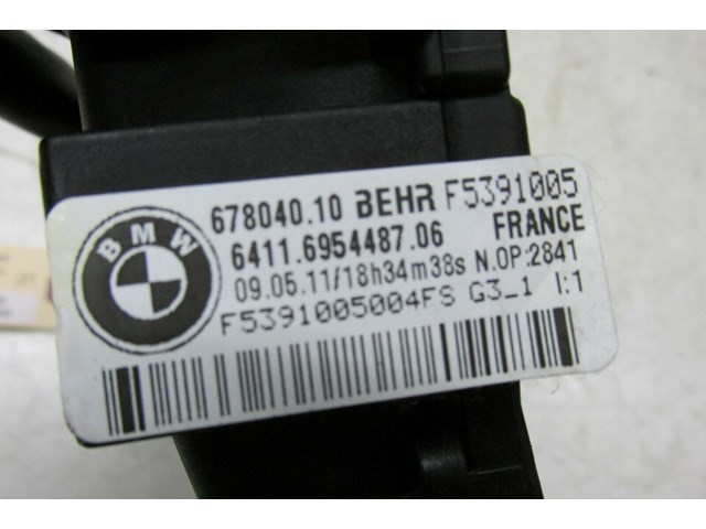  2007-2010 BMW X5 E70 OEM LEFT FRONT UNDER SEAT ELECTRIC HEATER 