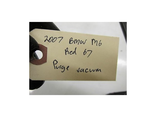 2006-2010 BMW M6 E63 OEM BOSCH PURGE VALVES W/ VACUUM LINES 0280142427