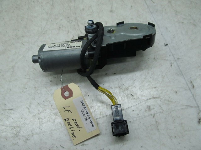  2005-2009 SAAB 9-5 OEM LEFT FRONT DRIVER SEAT RECLINE MOTOR 
