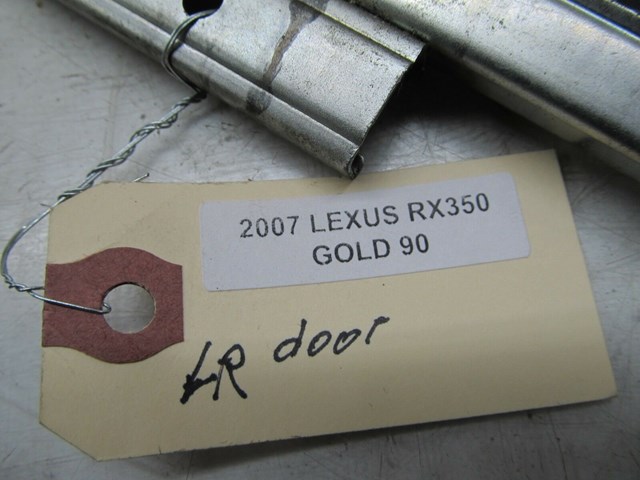 2004-2009 LEXUS RX350 RX330 OEM LEFT REAR DOOR GLASS WINDOW 