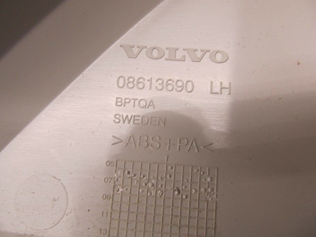 2006-2013 VOLVO C70 T5 OEM LEFT FRONT DRIVER SEAT CONTROL TRIM COVER PANEL