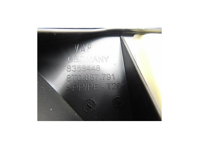 2008-2012 AUDI A4 AVANT WAGON B8 OEM LEFT REAR LEATHER SEAT BOLSTER TRIM