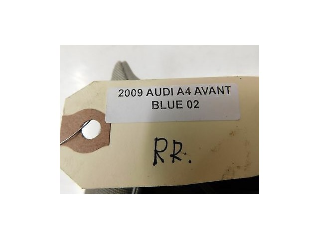 2008-2012 AUDI A4 AVANT WAGON B8 OEM RIGHT REAR LEATHER SEAT BOLSTER TRIM