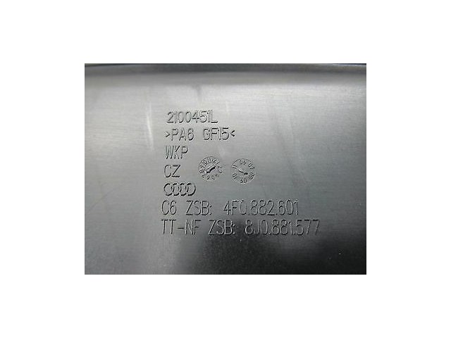 2009 AUDI A4 CABRIOLET 2.0T OEM LEFT FRONT DRIVER SEAT COMPARTMENT DRAWER