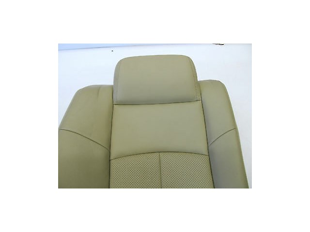 2009 INFINITI G37X SEDAN AWD OEM RIGHT REAR PASSENGER UPPER LEATHER SEAT TAN 