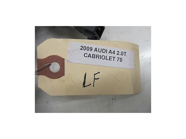 2009 AUDI A4 CABRIOLET 2.0T OEM LEFT FRONT DRIVER SEAT LUMBAR MOTOR SET