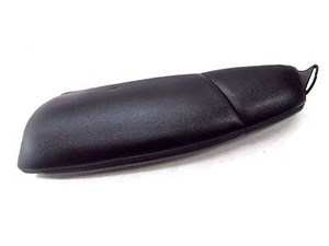 2009-2014 NISSAN MAXIMA OEM LEFT REAR UPPER BLACK LEATHER SEAT BOLSTER