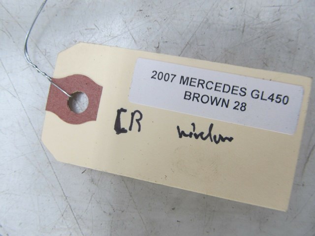 2007-2012 MERCEDES GL450 X164 OEM LEFT REAR QUARTER WINDOW GLASS MOTOR ACTUATOR