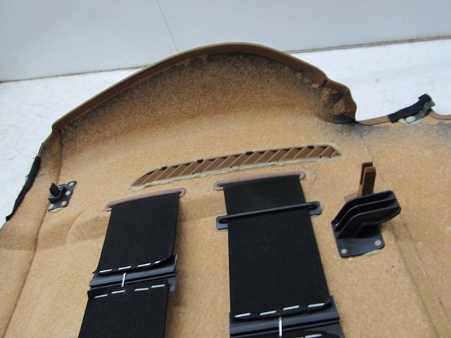 2004-2008 AUDI A8L W12 OEM LEFT FRONT DRIVER SEAT BACKSIDE PANEL COVER BROWN