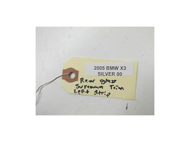 2004-2006 BMW X3 E83 OEM LEFT REAR WINDSHIELD GLASS INTERIOR SURROUND TRIM