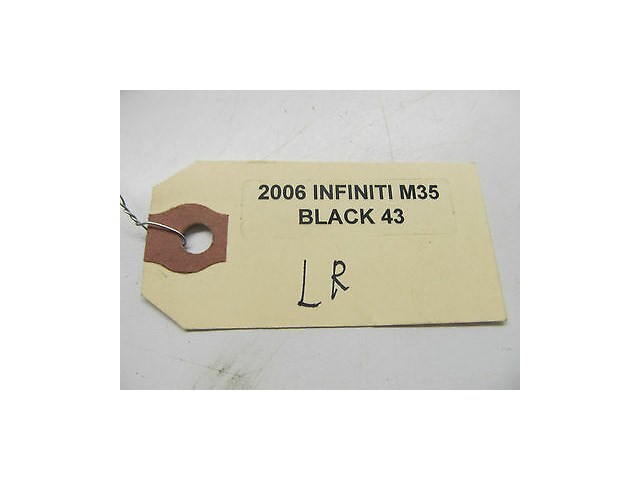 2006-2009 INFINITI M35 OEM LEFT REAR DRIVERS SIDE DOOR WINDOW GLASS