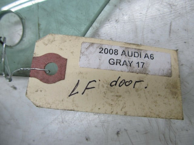 2005-2008 AUDI A6 C6 OEM LEFT FRONT DOOR WINDOW GLASS 