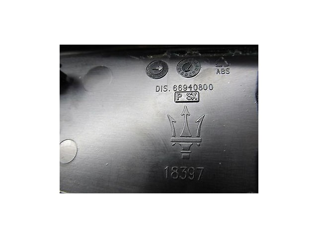 2004-2008 MASERATI QUATTROPORTE M139 OEM LEFT REAR DOOR  PANEL ARMREST TRIM