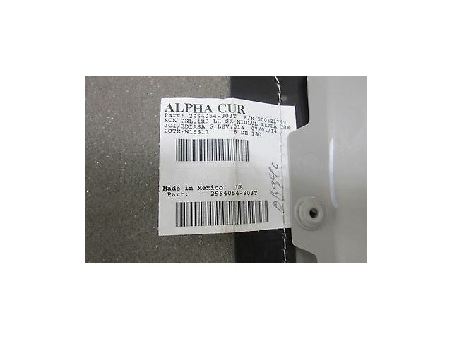 2013-2016 CADILLAC ATS OEM LEFT FRONT DRIVER SEAT BACK PANEL COVER 2954054