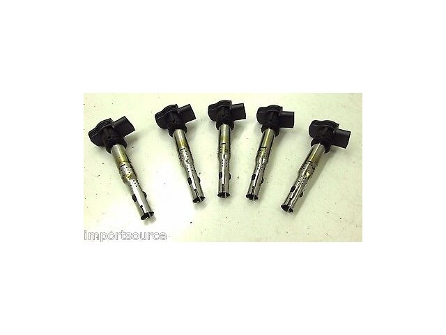 2012-2015 VOLKSWAGEN BEETLE 2.5 A5 OEM IGNITION COIL COILS SET OF 5 78231005