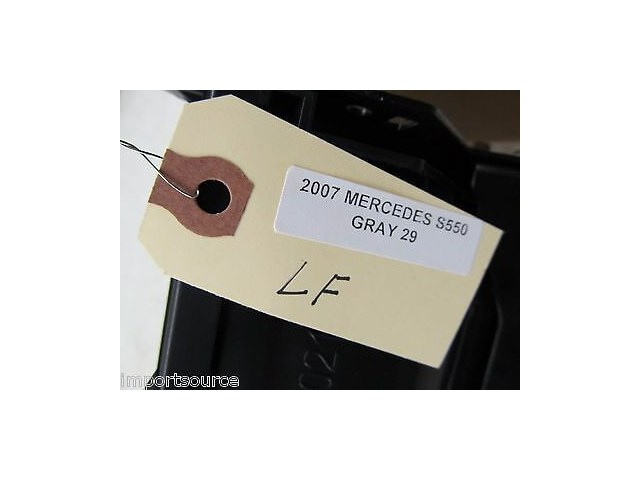 2007-2009 MERCEDES S550 W221 OEM LEFT FRONT DRIVER SEAT STORAGE COMPARTMENT