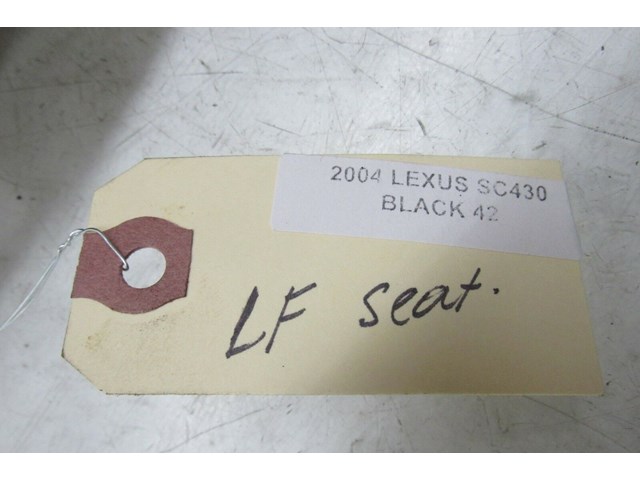 2002-2010 LEXUS SC430 OEM LEFT FRONT DRIVER SEAT LUMBAR MOTOR ASSEMBLY  