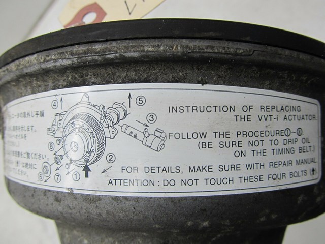 2001-2006 LEXUS LS430 OEM LEFT FRONT VVT-I ACTUATOR COVER