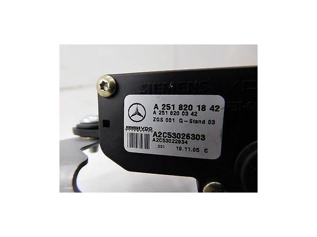 2006-2009 MERCEDES R350 W251 OEM RIGHT REAR QUARTER WINDOW GLASS ACTUATOR