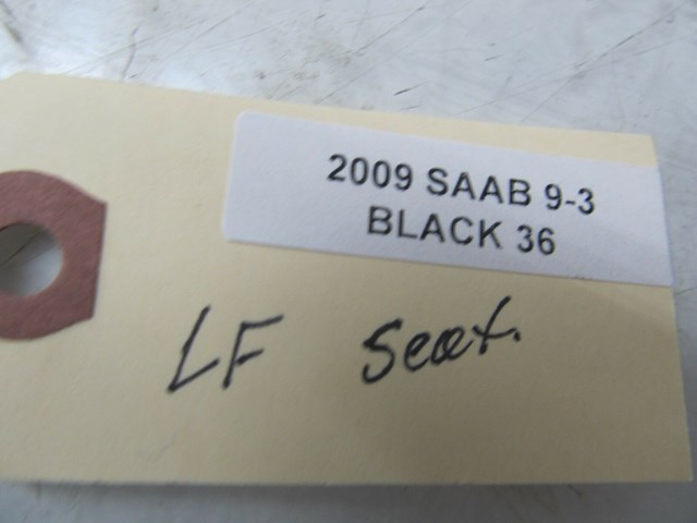 2004-2011 SAAB 9-3 OEM LEFT FRONT DRIVER SEAT BACK COVER STORAGE POCKET