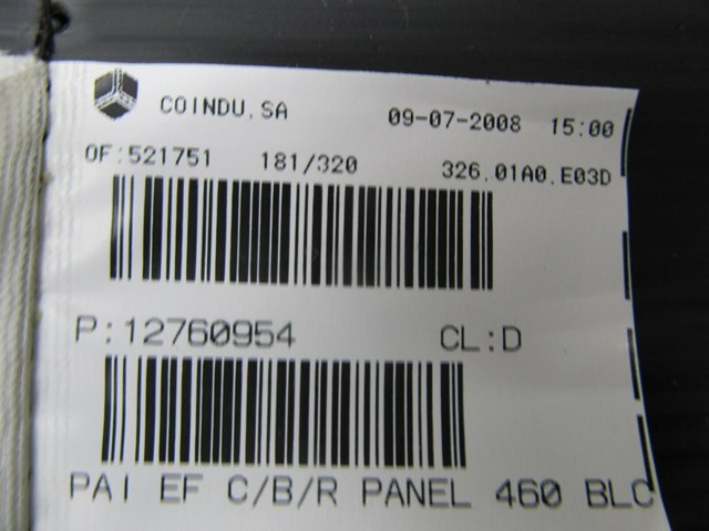 2004-2011 SAAB 9-3 OEM LEFT FRONT DRIVER SEAT BACK COVER STORAGE POCKET