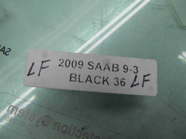 2004-2011 SAAB 9-3 OEM LEFT FRONT DOOR WINDOW GLASS 43R-001105