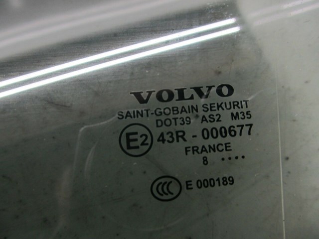 2006-2013 VOLVO C70 T5 OEM CONVERTIBLE LEFT FRONT DRIVER  DOOR WINDOW GLASS