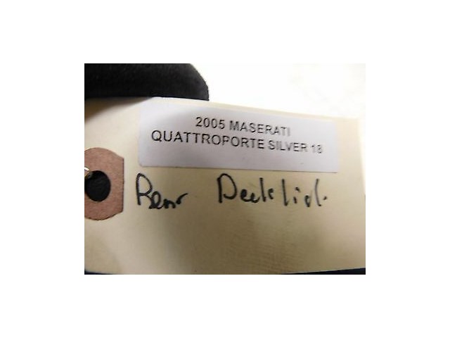 2004-2008 MASERATI QUATTROPORTE M139 OEM REAR GLASS SUNSHADE COVER W/ MOTOR