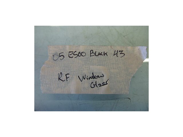 2003-2006 MERCEDES BENZ E500 W211 OEM RIGHT FRONT PASSENGER DOOR WINDOW GLASS