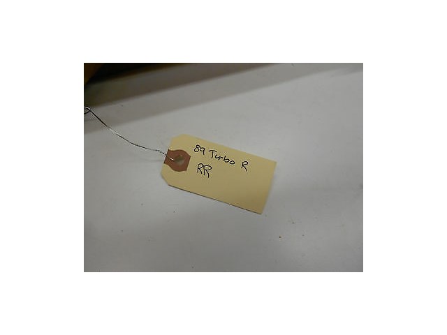 1989 BENTLEY TURBO R OEM RIGHT REAR  DOOR PANEL LEATHER TAN ARM REST TRIM 