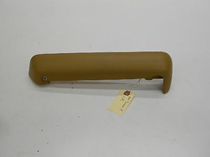 1989 BENTLEY TURBO R OEM LEFT REAR  DOOR PANEL LEATHER TAN ARM REST TRIM 