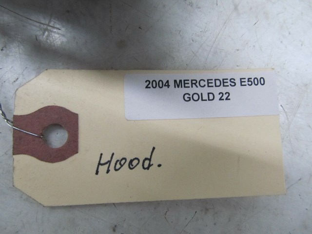 2003-2006 MERCEDES E500 W211 OEM FRONT HOOD LOCK LATCH HOOK PAIR SET (2)